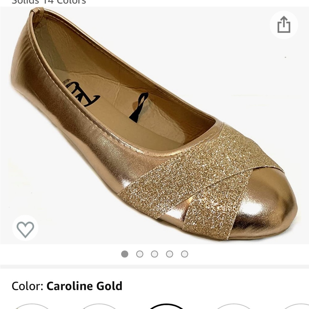 Gold flats